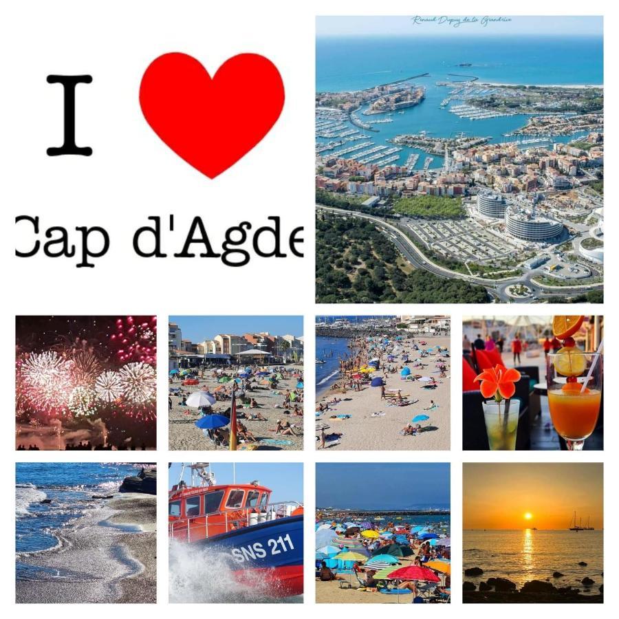 Studio Chaleureux Au Cap D'Agde Dış mekan fotoğraf